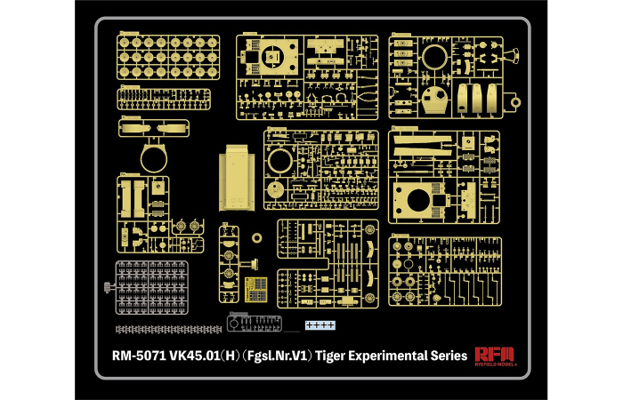 Rye Field Model 5071 - 1:35 VK45.01(H) (Fgsl.Nr.V1) Tiger Experimental Series [2]