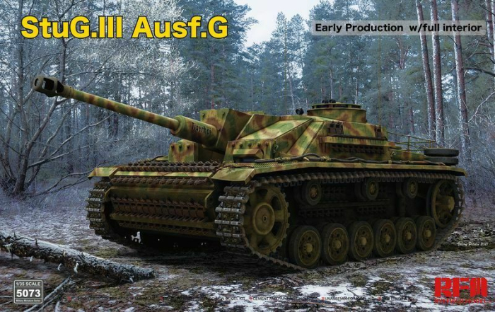 Rye Field Model 5073 - 1:35 StuG. III Ausf. G Early Production with full interior & workable track links [1]