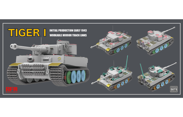 Rye Field Model 5075 - 1:35 Tiger I Initial Production Early 1943 [3]