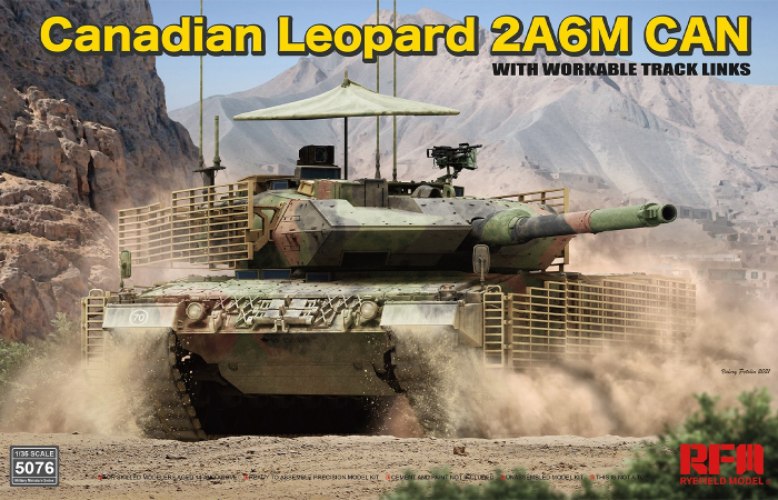 Rye Field Model 5076 - 1:35 Canadian Leopard 2A6M CAN with workable tracks [1]