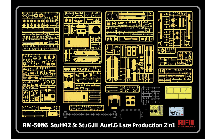 Rye Field Model 5086 - 1:35 StuH42 & StuG.III Ausf.G Late Production [2]