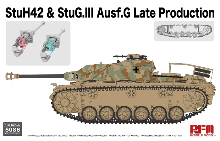 Rye Field Model 5086 - 1:35 StuH42 & StuG.III Ausf.G Late Production [1]