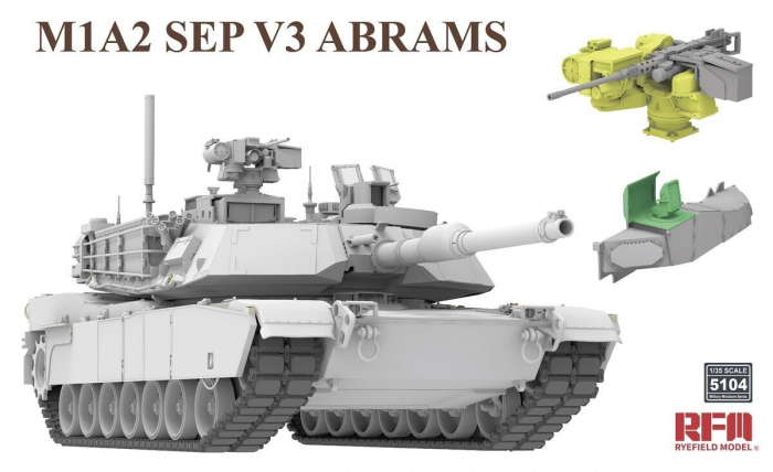 Rye Field Model 5104 - 1:35 M1A2 SEP V3 Abrams Main Battle Tank [3]