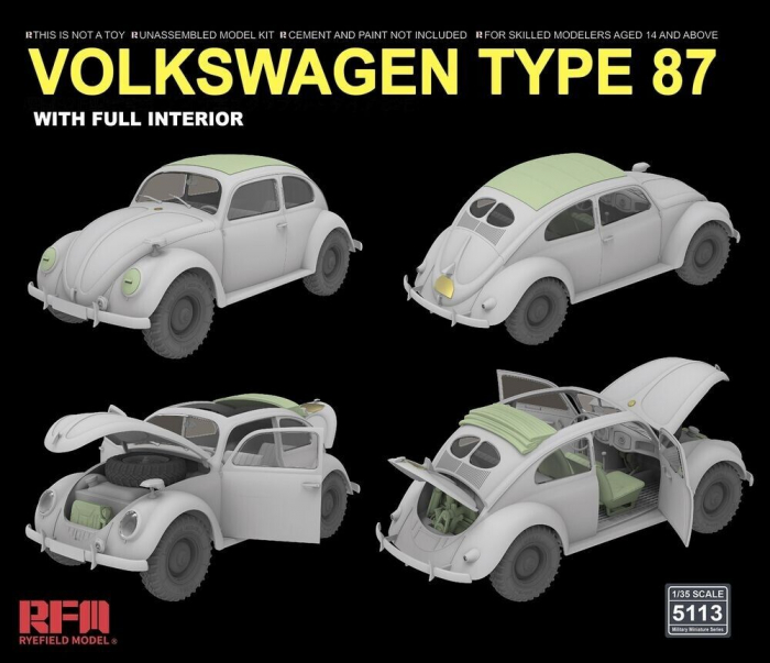 Ryefield Model 5113 1:35 Volkswagen Type 87 [2]