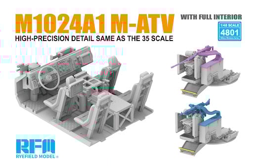 Rye Field Model - RM4801 1:48 M1024A1 M-ATV (mrap all terrain vehicle) [4]