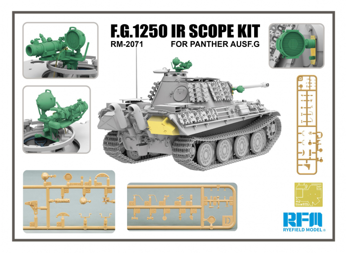 Ryefield Model 2071 1:35 F.G.1250 IR Scope Kit [2]