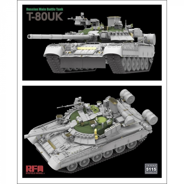 Ryefield Model 5115 1:35 T-80UK Russian Main Battle Tank [3]
