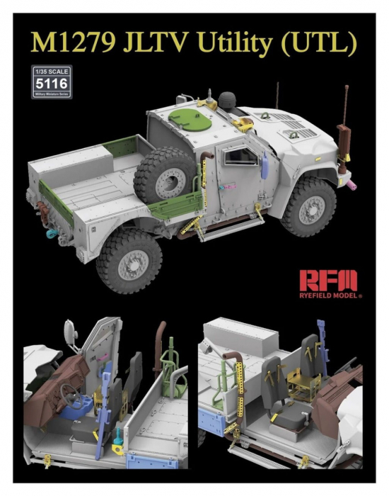 Ryefield Model 5116 1:35 M1279 JLTV Utility (UTL) [5]