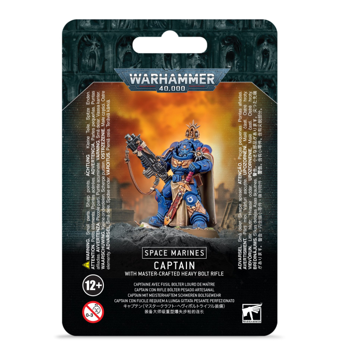 Space Marines Captain W/ Master-Crafted Bolt Rifle [1]