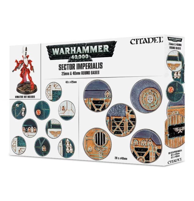 Sector Imperialis: 25 & 40Mm Round Bases [1]