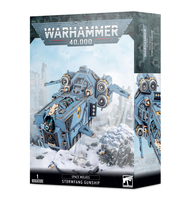 Space Wolves Stormfang Gunship [1]