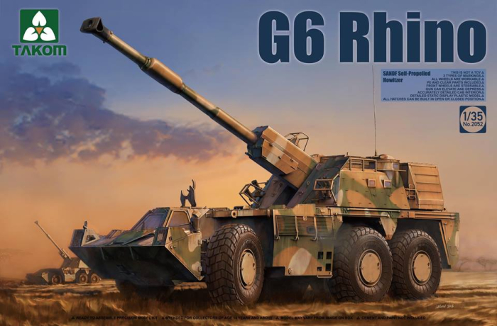 Takom 2052 - 1:35 SANDF Self-Propelled Howitzer G6 Rhino [1]