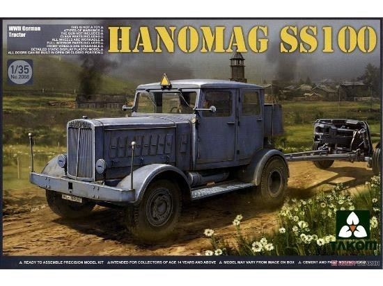 TAKOM 2068 - 1:35 WWII German Tractor Hanomag SS100 [1]