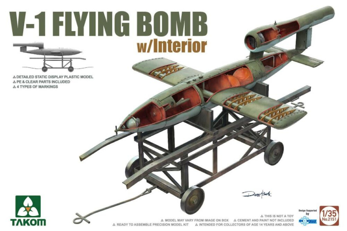 Takom 2151 - 1:35 V-1 FLYING BOMB w/Interior [1]