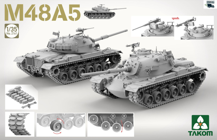 Takom 2161 - 1:35 M48A5 [2]