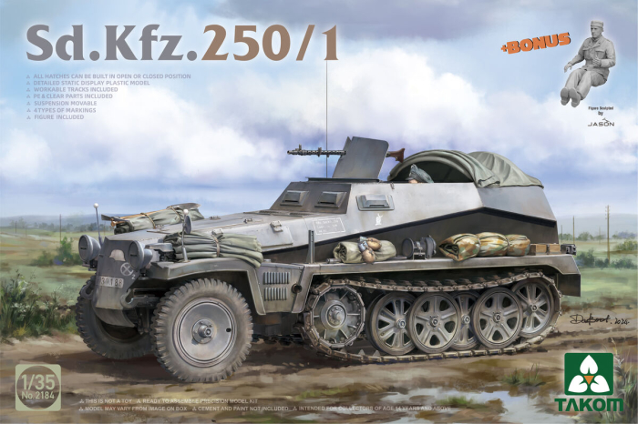Takom 2184 - 1:35 Sd.Kfz. 250/1 [1]