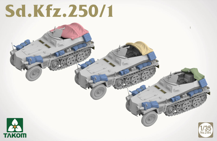Takom 2184 - 1:35 Sd.Kfz. 250/1 [3]