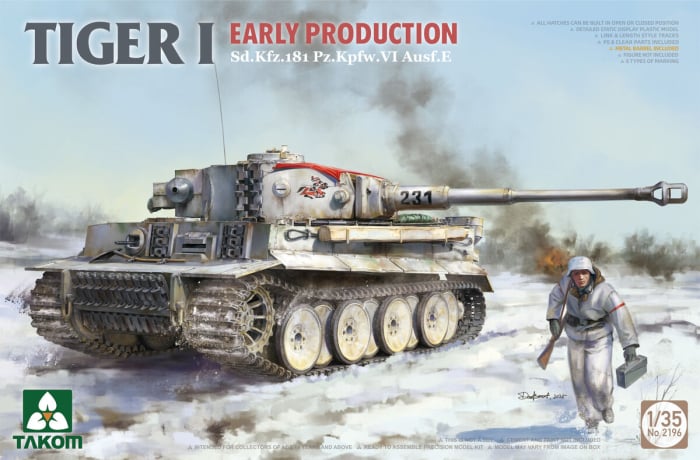 Takom 2196 - 1:35 TIGER I early production Pz.Kpfw.VI Ausf. E [1]