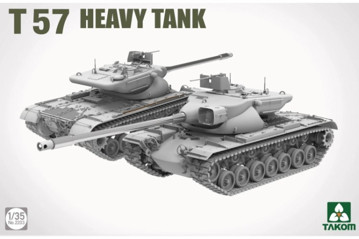 Takom 2203 - 1:35 T57 Heavy Tank [2]