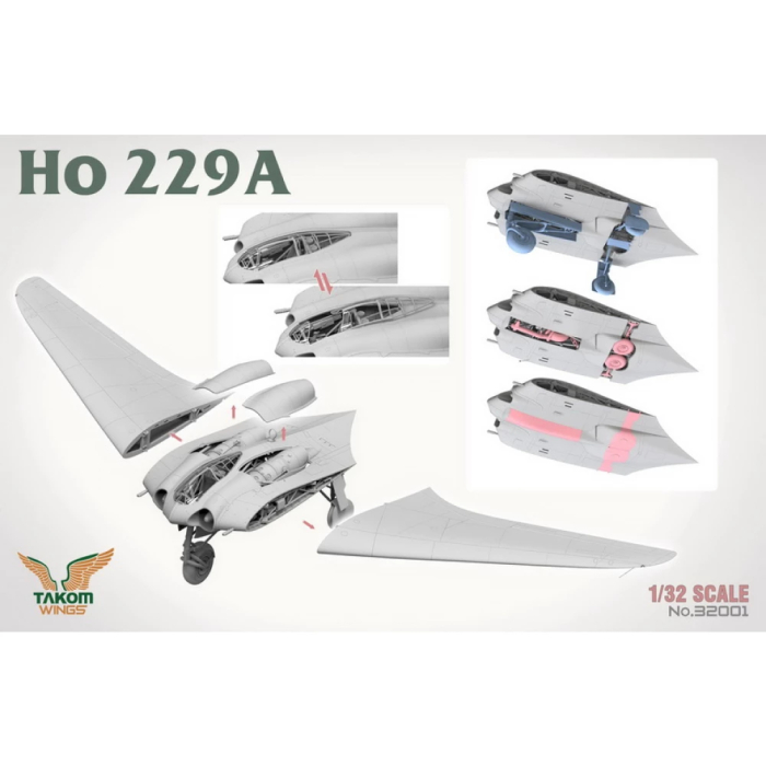 Takom 32001 - 1:32 Horten Ho 229A [3]