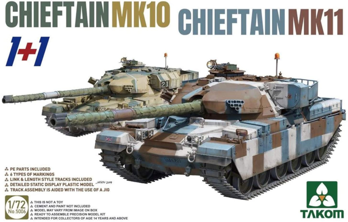 TAKOM 5006 - 1:72 Chieftain MK10 and Chieftain MK11 (dual kit) [1]
