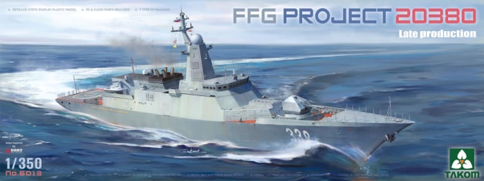 Takom 6013 - 1:350 FFG Project 20380 late production [1]
