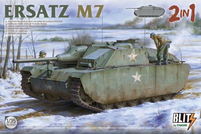 TAKOM 8007 - 1:35 Ersatz M7 2 In 1 [1]