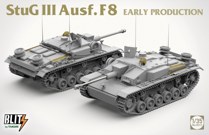 Takom 8013 - 1:35 StuG III Ausf. F8 Early Production [2]