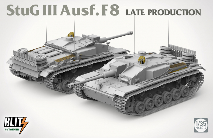 TAKOM 8014 - 1:35 StuG III Ausf.F8 Late Production [2]