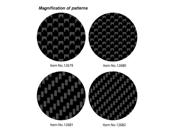 Tamiya 12680 - Carbon Pattern Decal (Plain Weave/Extra Fine) [2]
