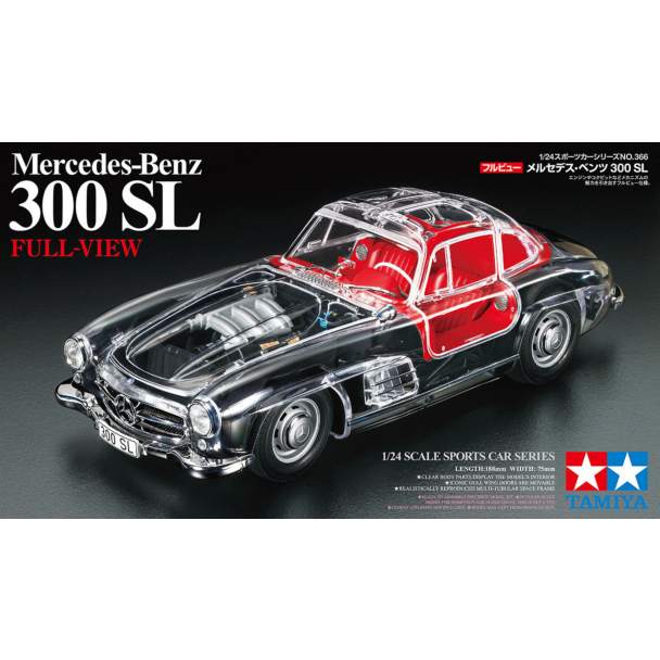 Tamiya 24366 - 1:24 Mercedes-Benz 300SL Full-View [1]