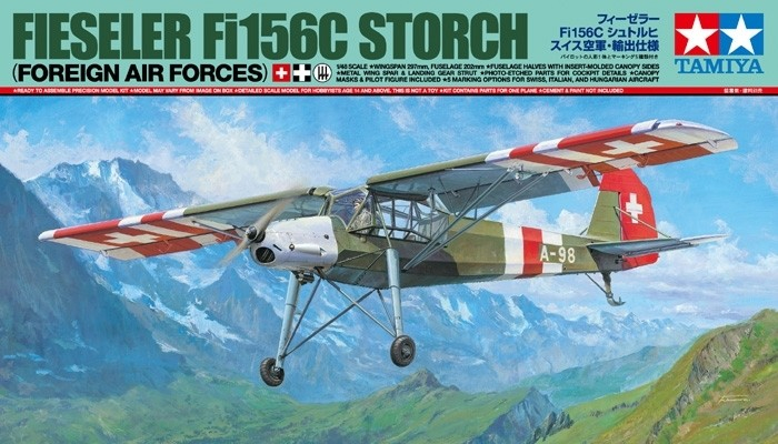 TAMIYA 25158 - 1:48 Fieseler Fi156C Storch [1]
