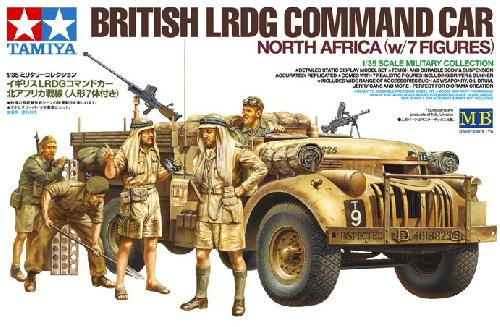Tamiya 32407 - 1:35 British LRDG Command Car North Africa (w/7 figures) [1]