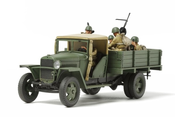 TAMIYA 32577 - 1:48 Russian 1.5Ton Cargo Truck - Model 1941 - 5 figures [1]