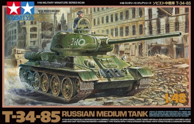 Tamiya 32599 - 1:48 T-34-85 [1]