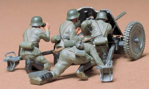 TAMIYA 35035 - 1:35 Ger. 37mm Anti-tank Gun Kit [1]