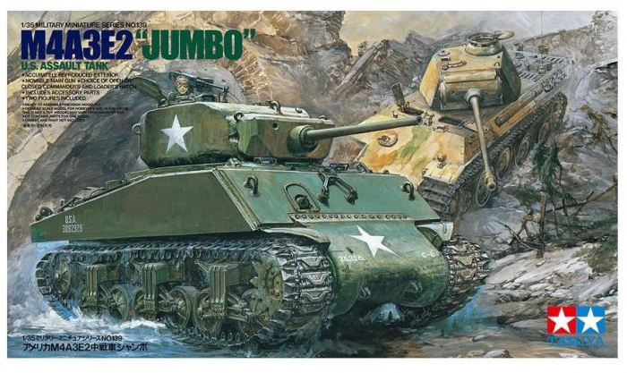 Tamiya 35139 - 1:35 U.S. M4A3E2 Jumbo Assault tank [1]