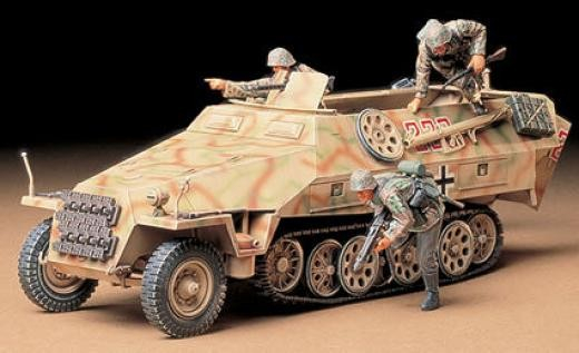 TAMIYA 35195 - 1:35 German Mtl.SPW Sonderkraftfahrzeug 251 Ausf D Halftrack [1]