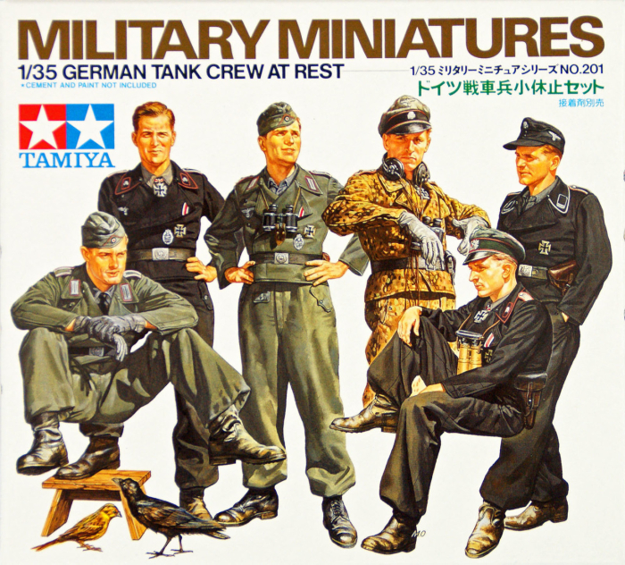 TAMIYA 35201 - 1:35 German Tank Crew at Rest [1]