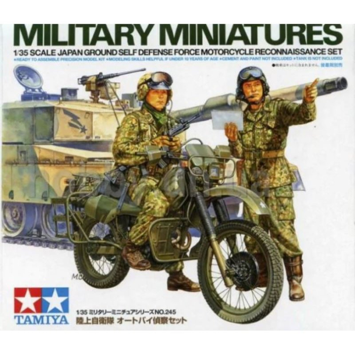 TAMIYA 35245 - 1:35 Motorcycle Recon Set [1]
