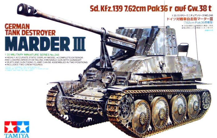 TAMIYA 35248 - 1:35 Ger. Tank Destroyer Marder III [1]