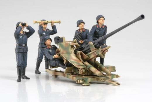 TAMIYA 35302 - 1:35 3.7cm FLAK37 Anti-Aircraft Gun - w/Crew Set [1]