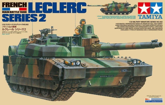 TAMIYA 35362 - 1:35 Leclerc Series 2 - 1 figure [1]