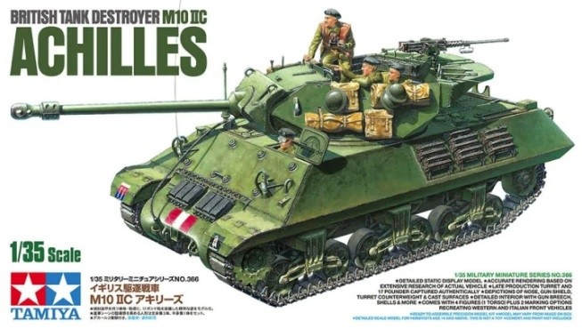 TAMIYA 35366 - 1:35 British Tank Destroyer M10 II C 17pdr SP Achilles [1]