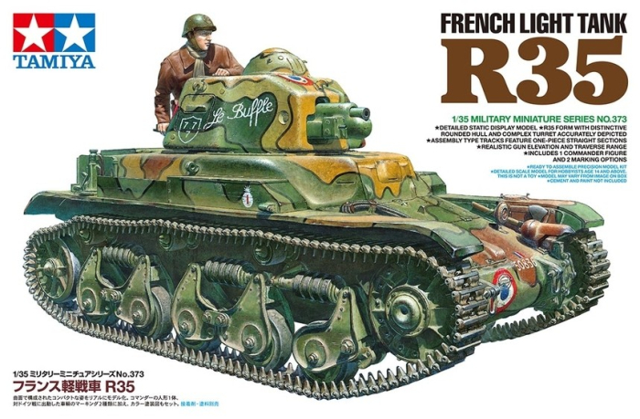 TAMIYA 35373 - 1:35 French Light Tank R35 [1]