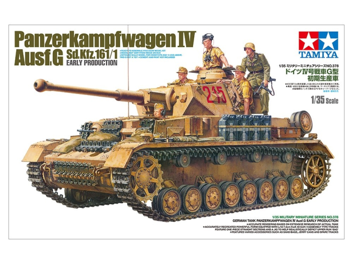TAMIYA 35378 - 1:35 Panzerkampfwagen IV Ausf. G Sd.Kfz. 161/1 early production [1]