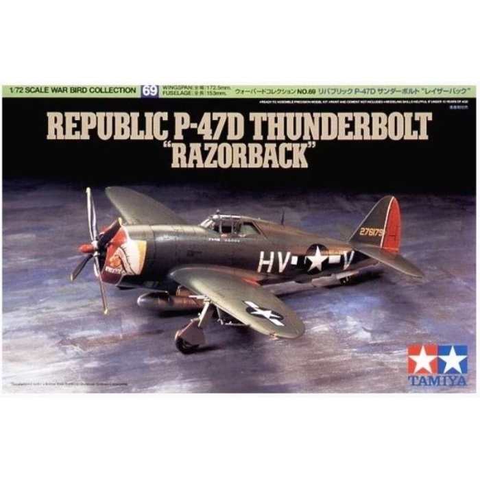 TAMIYA 60769 - 1:72 P-47D Thunderbolt - Razor Back [1]