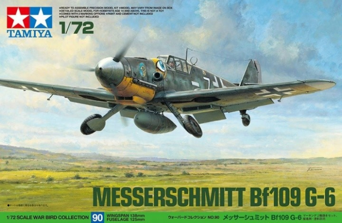 TAMIYA 60790 - 1:72 Messerschmitt Bf 109 G-6 [1]