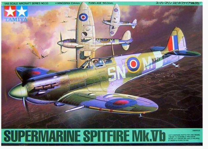 TAMIYA 61033 - 1:48 Supermarine Spitfire Mk.Vb [1]