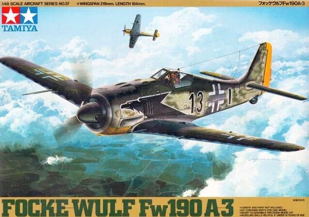 Tamiya 61037 - 1:48 FW190 A-3 Focke-Wulf [1]